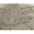 thumbnail image 4 of oneOone Georgette Viscose Fabric Leaves & Flower Floral Printed Craft Fabric BTY 42 Inch Wide, 4 of 4