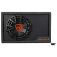 thumbnail image 2 of Rockville RWS12CA Slim 1200 Watt 12" Amplified Powered Car Subwoofer Enclosure, 2 of 5