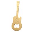 thumbnail image 1 of Stainless Steel Guitar Shaped Fridge Magnet - Decorative Practical Metal Magnet for Kitchen Room Decoration, 1 of 3