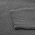thumbnail image 4 of Lolmot Chandail à Manches Longues Uni pour Femmes, Col Roulé Ample en Tricot, 4 of 7