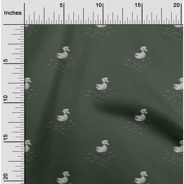 oneOone Polyester Lycra Fabric Duck Ikat Fabric Prints By Yard 56 Inch Wide