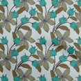 thumbnail image 1 of oneOone Polyester Spandex Light Blue Fabric Floral Retro Sewing Craft Projects Fabric Prints By Yard 56 Inch Wide, 1 of 5