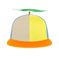 thumbnail image 3 of TOPTIE Rainbow Propeller Baeball Cap, Funny Helicopter Spinner Hat for Adult Costume, 3 of 8
