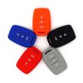 thumbnail image 3 of Decodeary 3pieces Car Key In Style Silicone Car Key Case Non-toxic Silicone Car Key Cases orange, 3 of 6