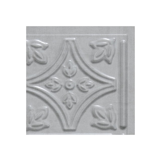 FASÄDE Traditional Style/Pattern 1 Decorative Vinyl Backsplash Panel in Cashmere (6X6 Inch Sample)