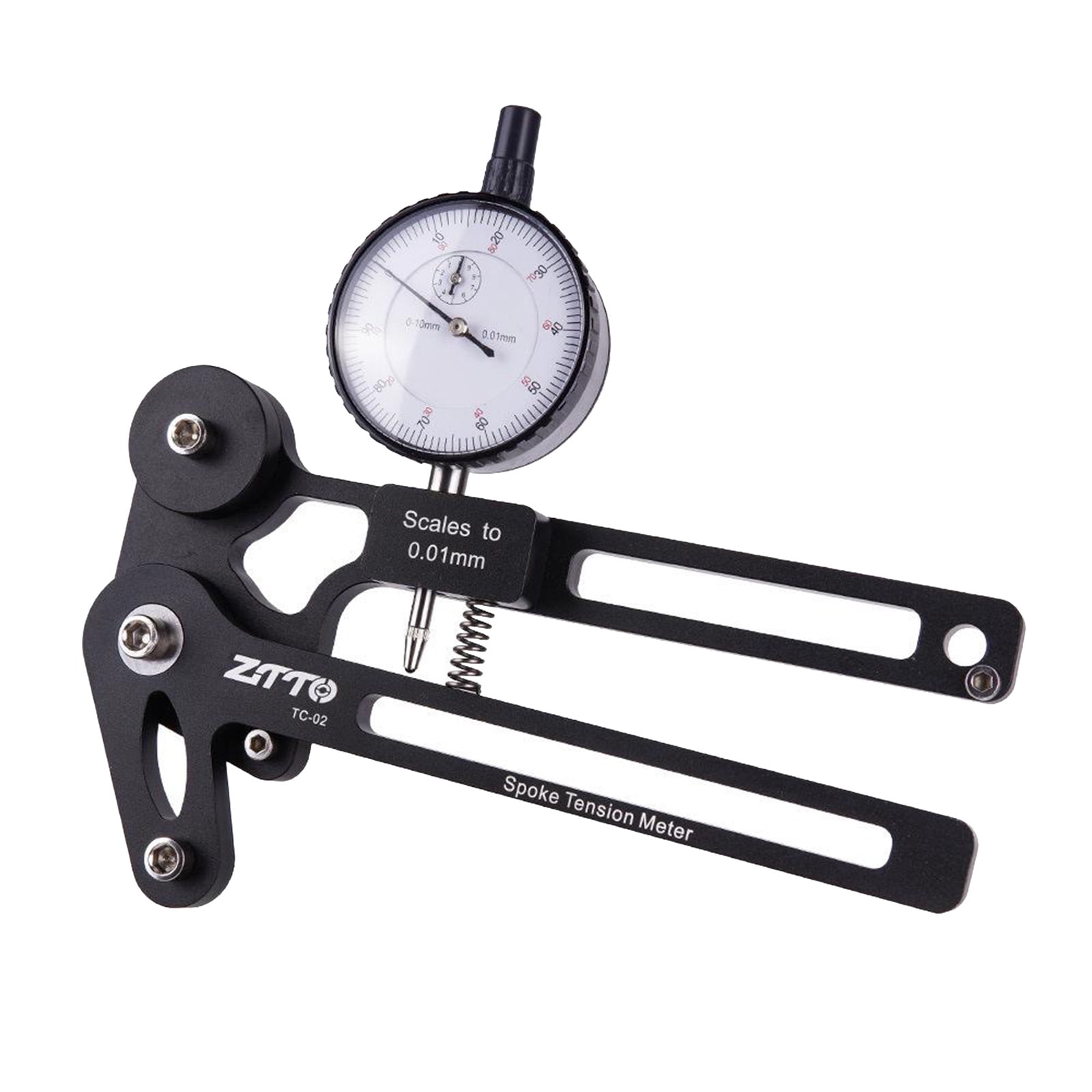 Bike Spoke Tension Meter Tool Electronic Mechanical Wheel Spokes Black Mechanical