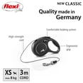 thumbnail image 3 of Flexi New Classic Cord Retractable Dog Leash 5m/16ft, 3 of 6