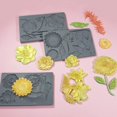thumbnail image 2 of AMERTEER Silicone Fondant Molds Exquisite Flower DIY Handmade DIY Candle Resin Crafts Cake Decorating Tools for Kitchen Durable, 2 of 3