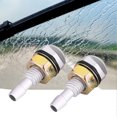 thumbnail image 3 of Windshield Washer Nozzle, Lightweight And Durable Washer Nozzle, Easy To Install Screws, 3 of 8