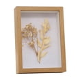 thumbnail image 2 of Chmadoxn Box Frame 6X4IN Box Picture Frame Display Case For Bouquet Photos Keepsakes Medals Framed But Without Flowers Photo frme, 2 of 5
