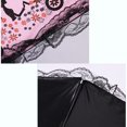 thumbnail image 4 of tredstone Dual Lace Umbrella Exquisite Butterflies Pattern Suitable For Any Occasion Lace Side Umbrella Polyester Sun Umbrella white 1Set, 4 of 6
