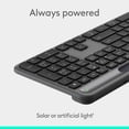 thumbnail image 3 of Logitech Signature Slim Solar+ wireless keyboard, solar and artificial light powered, 3 of 6
