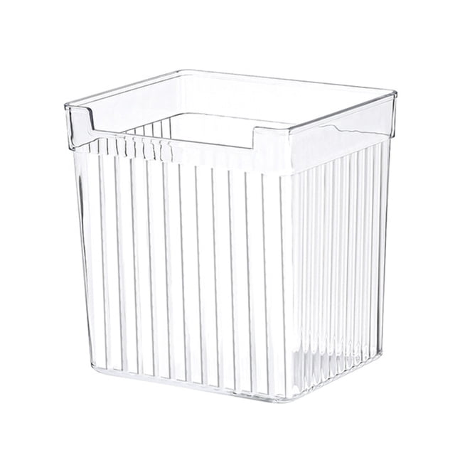 SuChun Produce Storage Multi Purpose Refrigerator Storage Box Kitchen Organizer For Fridge Freezer Side Door Vegetable Fruit And Food Container Storage Box Most Standard Clear