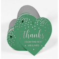 thumbnail image 3 of Inkdotpot Pack Of 50 Thanks From The New Wedding Favor Paper Tags Craft Real Silver Foil Hang Tags, 3 of 6