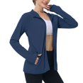 thumbnail image 1 of SHTXOZHI Veste Athlétique Légère pour Femmes Protection Solaire Fermeture Éclair Complète Manches Longues Chandails à Capuchon Randonnée Plein Air, 1 of 7