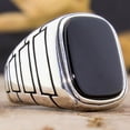 thumbnail image 2 of tredstone Medieval Style Men S Ring 9 Exquisite Craft Metallic Luster Rust-Proof Retro Men Rings Vintage Rock B Size 10, 2 of 6