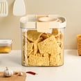 thumbnail image 3 of Shldybc Kitchen Food Storage Sealed Jar Food-Grade Plastic Container for Cereals and Grains Household Essentials 1350ml, 3 of 5