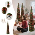 thumbnail image 1 of Lisbinx Christmas Tree Festival Lights Atmospheres Folding Decoration Party Christmas Tree, 1 of 5