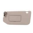 thumbnail image 2 of Left Right Side Sun Visor with Vanity Light, Compatible with Pathfinder Indonesia R52 2012 to 2019 QX60 2013-2018 JX35 2012-2013 Elegant Beige Car Accessory for Sun Protection, 2 of 7