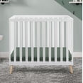 thumbnail image 2 of Delta Children Tucker Mini Baby Crib, Bianca White/Natural, 2 of 6