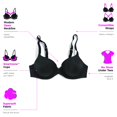 thumbnail image 5 of Maidenform Womens One Fabulous Fit 2.0 Tailored Demi Underwire Bra, 38B, 5 of 5