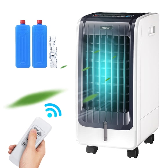 Costway Evaporative Air Cooler Portable Fan Conditioner Cooling Touch Pad Remote