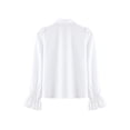 thumbnail image 4 of RUNQHUI Garçons Enfants Chemises Renaissance Victorienne Col à Volants Débardeur Viking Pirate Fleur Maillots de Corps Blanc 12, 4 of 7