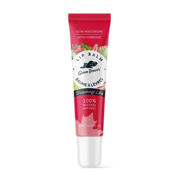 Green Beaver Ultra Moisturizing Lip Balm - Strawberry-Lime