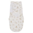 thumbnail image 1 of Disney Winnie the Pooh Adjustable Swaddle Wrap, Ivory, Brown, Infant Unisex, Cotton, 1 of 6