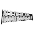thumbnail image 1 of Glockenspiel 32-Note Xylophone Educational Glockenspiel Wooden Base Solid Aluminum Bars with Mallets Percussion Musical Instrument with Carrying Bag for Children Adults, 1 of 7