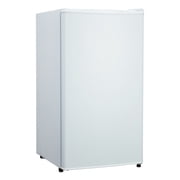 Kojooin Single Door Mini Fridge with Freezer, 3.2 Cu. Ft. Compact Refrigerator with Adjustable Thermostat for Bedroom or Dorm