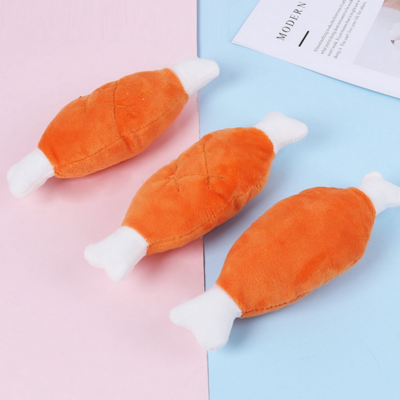Plush Chicken Legs Make Noise Pet Dog Toys Cute Dog Plush Toys