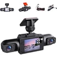 thumbnail image 1 of Full View Car Dashcam System, Wireless Full View Car Dashcam System, 1080p Car Dash Camera, 360° Panoramic Coverage WiFi App Control, Night Vision Clarity (4-Lens kit), 1 of 6