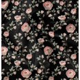thumbnail image 1 of Soimoi Poly Georgette Fabric Artistic Roses Panel Print Sewing Fabric Yard 42 Inch Wide, 1 of 6
