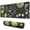 Fond Noir Fleurs-14, variante sur Tapis de Souris Fleurs de Jardin Élégant et Efficace - Base en Caoutchouc Douce et Antidérapante pour la Stabilité, Glisse Fluide, Résistant aux Éclaboussures, Design Personnalisé, Portable, Parfait pour PC, 31.5x11.8 Pouces