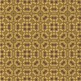 thumbnail image 1 of Ahgly Company Tapis d'Intérieur Lavable à la Machine, Carré, Transitionnel, Brun Selle, Tapis de Zone, 7 Pieds Carré, 1 of 7