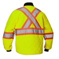 thumbnail image 2 of Forcefield Men's Hi-Visible Safety Freezer Jacket<br>*On-Line Exclusive, 2 of 2