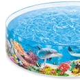 thumbnail image 3 of Intex SnapSet Piscine Instantanée pour Enfant 8 x 8 Pieds, Bleu Mer Profond (Lot de 2), 3 of 5