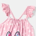 thumbnail image 3 of Disney Minnie Mouse Mommy and Me Pink Flutter-sleeve Naia™ Dresses, 3 of 6