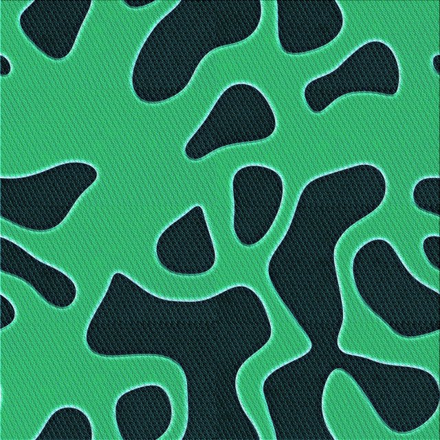 Ahgly Tapis d'Intérieur Lavable en Machine Carré Vert Printemps, 5 Pieds Carré