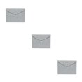 thumbnail image 2 of Wweixi File Document Bag Stay Organized And Enjoy Durable Felt Felt Folder Organizer light grey 3Set, 2 of 6