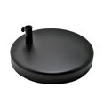 thumbnail image 1 of Metal Base for Table Lamp, Round Weighted Base, Desk Lamp Base, Desk Reading Lamp Bedside Lamp Accessories White, 1 of 8