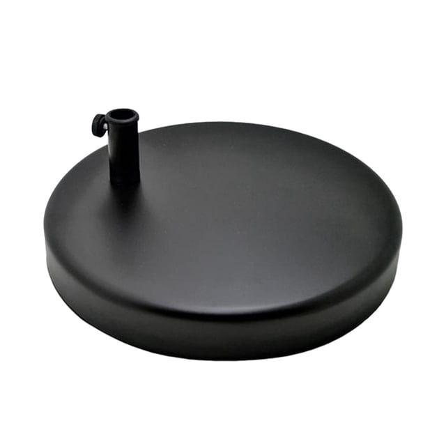 Metal Base for Table Lamp, Round Weighted Base, Desk Lamp Base, Desk Reading Lamp Bedside Lamp Accessories White