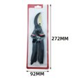 thumbnail image 2 of Branch Cutters Garden Bypass Pruners Tree Trimmer with Safety Lock, 2 of 5