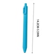 thumbnail image 3 of Ink Pen 0.5mm Black Fine Point Large Capacity for Students and Exams Quick Dry No Smudge Comfortable Writing, 3 of 6