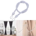 thumbnail image 1 of WIFKLSIIPG Cordons Attaches pour Fenêtre Cordon de Rideau Boucle Attaches Attaches (Blanc), 1 of 3