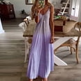 thumbnail image 1 of Fankiway Robe Longue Décontractée Sans Manches à Bretelles pour Femme, Col en V, Imprimée, Maxi, Robes de Plage pour Femmes, Grandes Tailles, Robes pour Femmes, 1 of 5