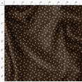 thumbnail image 4 of Soimoi Brown Poly Georgette Fabric Dot & Floral Printed Craft Fabric by The Yard 52 Inch Wide, 4 of 6