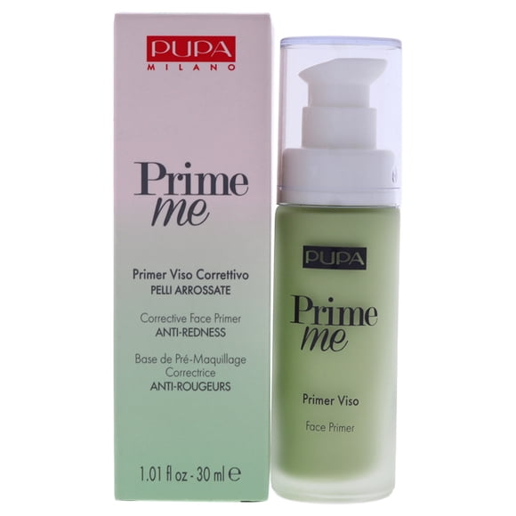 Prime Me Corrective Anti Redness Face Primer - 003 Green by Pupa Milano for Women - 1.01 oz Primer