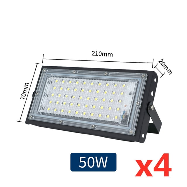 4pcs/lot Led Flood Light AC Outdoor Floodlight Spotlight IP65 Waterproof 50W 100W LED Street Lamp Landscape Lighting ,Wide Application